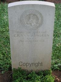 Dar Es Salaam War Cemetery - Van Aswegen, Coenraad Edward